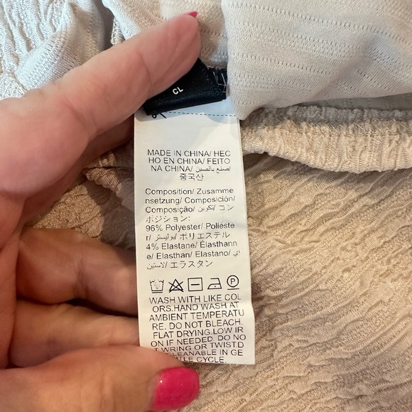 SHEIN Curve 2XL Plus Cream and Brown Ribbed Tunics Base Layer Staple Lot of 2 - Picture 12 of 15